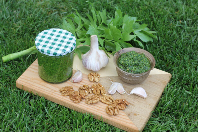 Libečkové pesto
