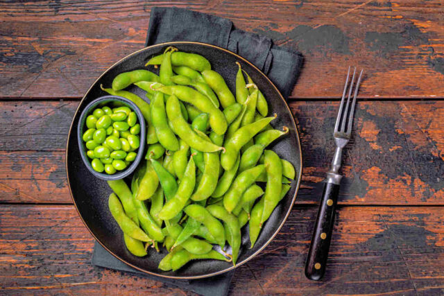 Edamame pochází z Japonska