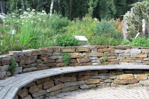 Krásné posezení v zahradě