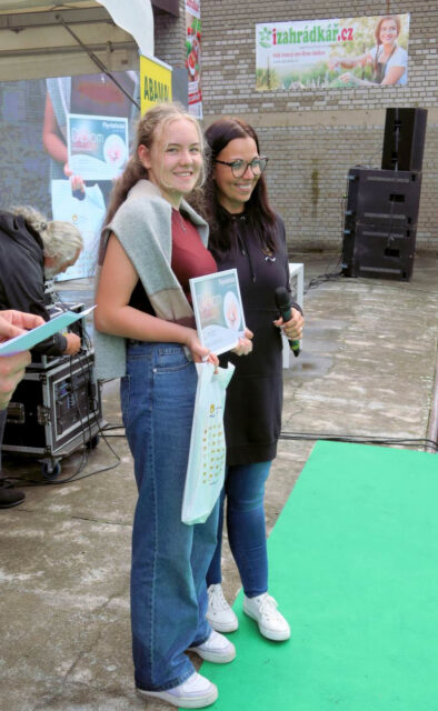 Vítězka juniorské kategorie Marie Urbanová