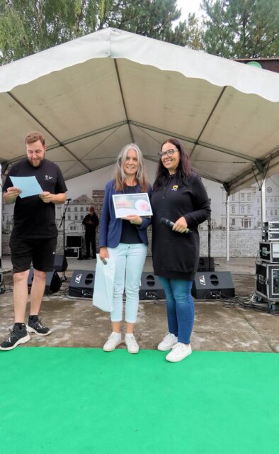 Vítězka seniorské kategorie Marie Urbanová