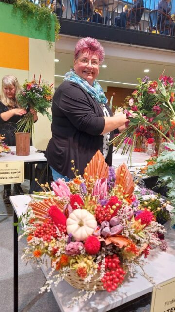 Finále floristické soutěže - kategorie senior