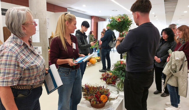 Finále floristické soutěže - porota