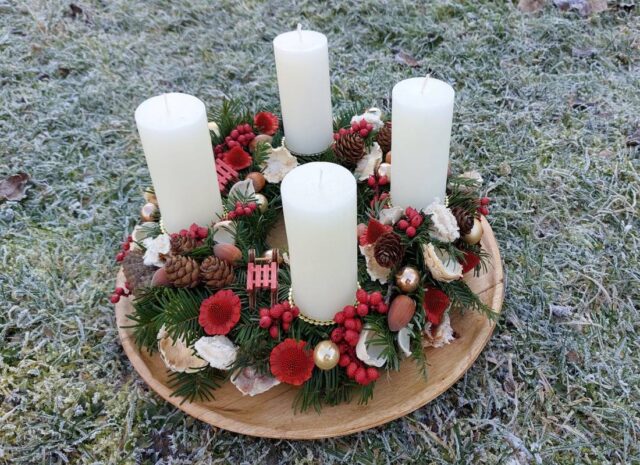 Advent - tvorba věnců
