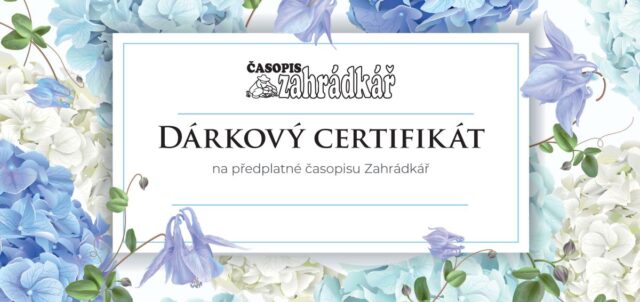 Dárky k předplatnému časopisu Zahrádkář 2026