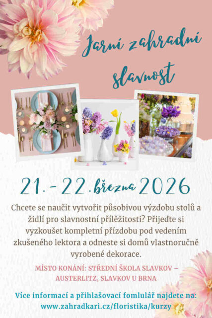 floristické kurzy 2026