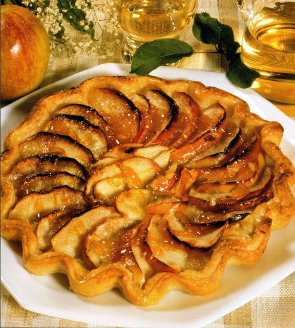 Pečení z jablek - koláč