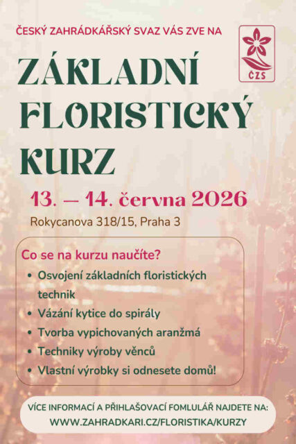 floristické kurzy 2026