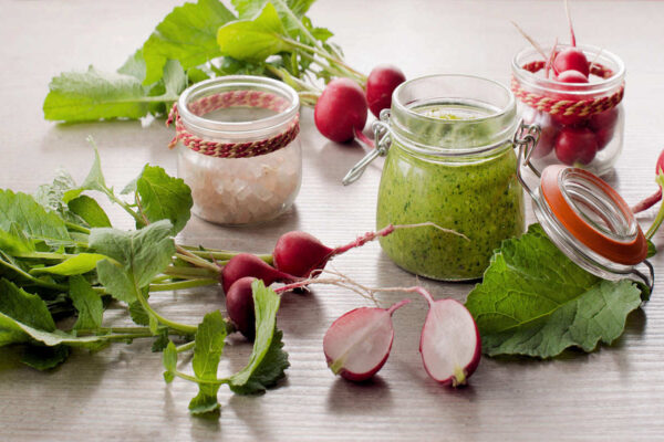 Pesto z ředkvičky
